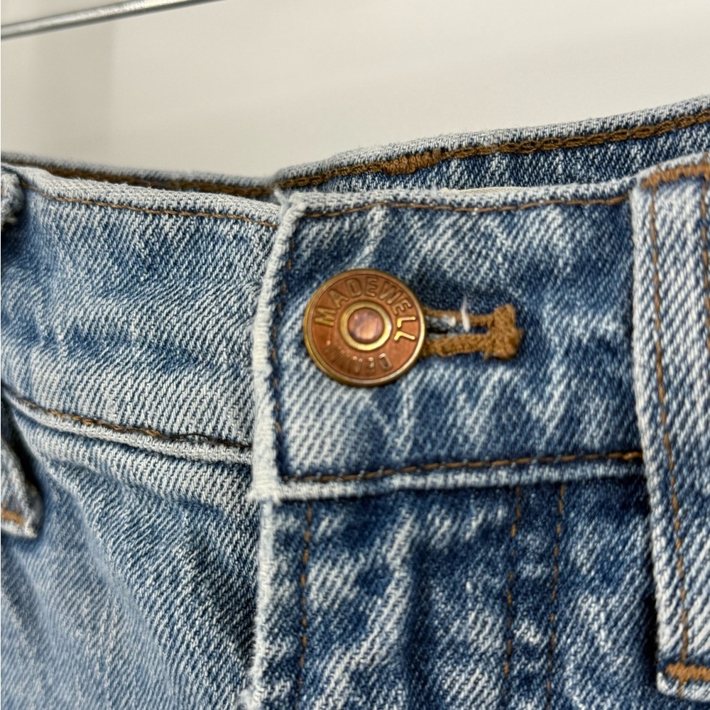 Madewell The Perfect Vintage Jean 27T | High Rise Straight | Raw Hem - Picture 15 of 16